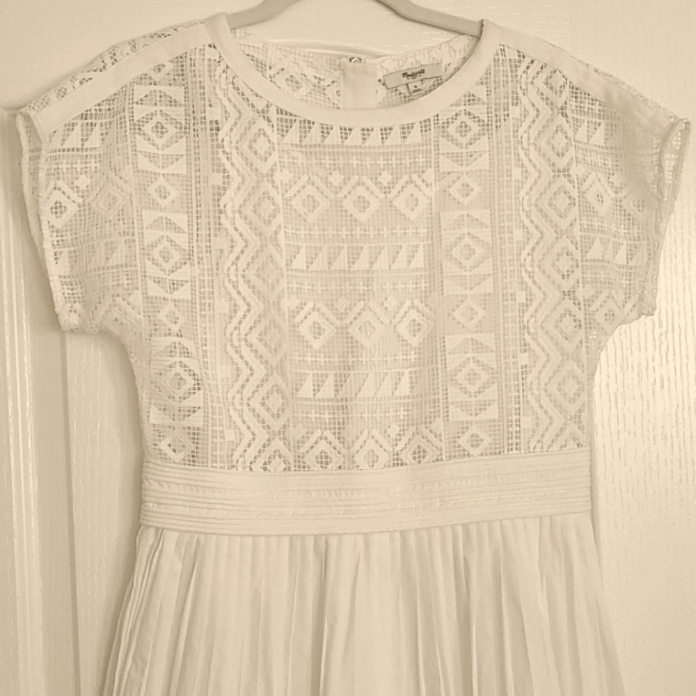 Madewell size 0 white dress